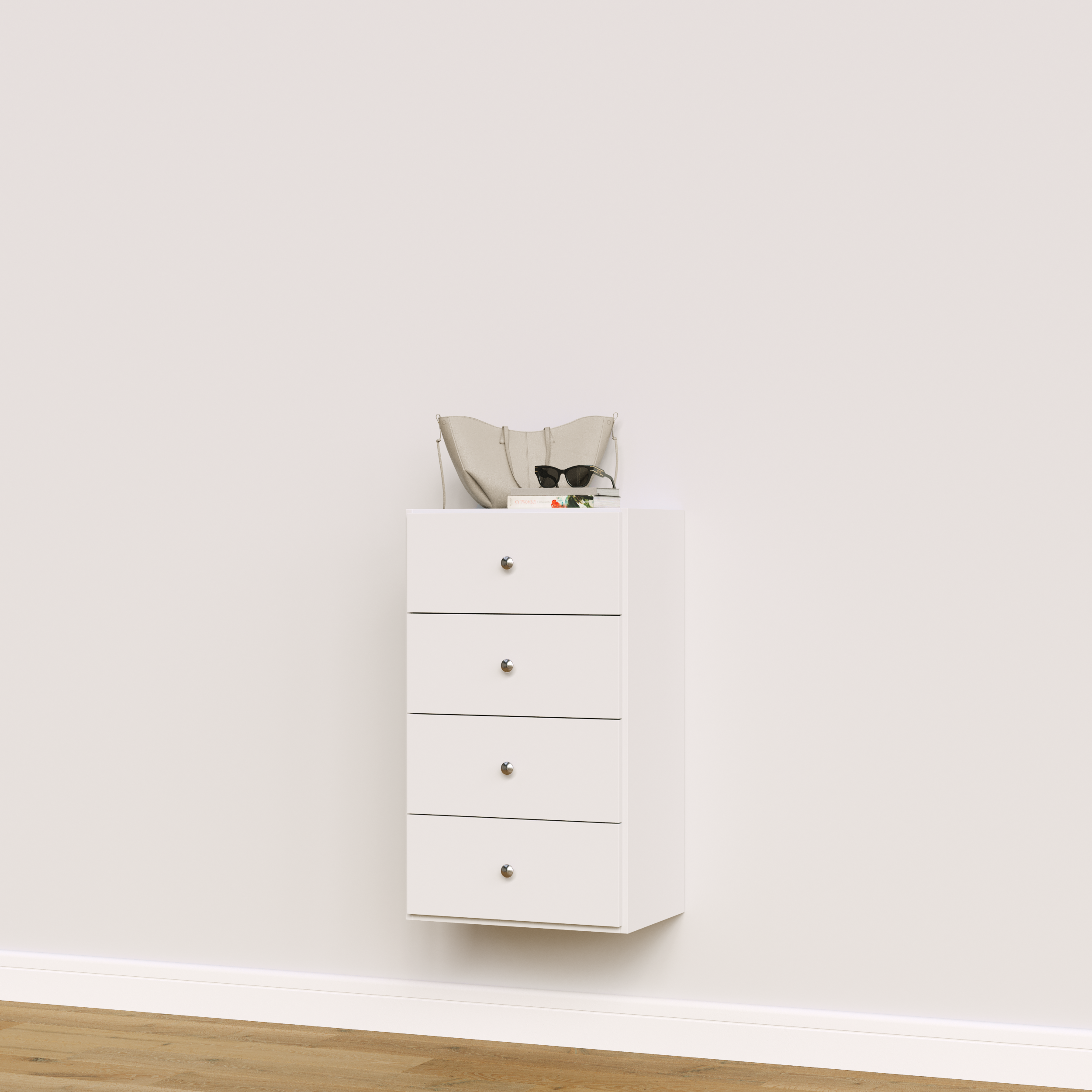 Vista 4 Drawer Short Tower - Image 3