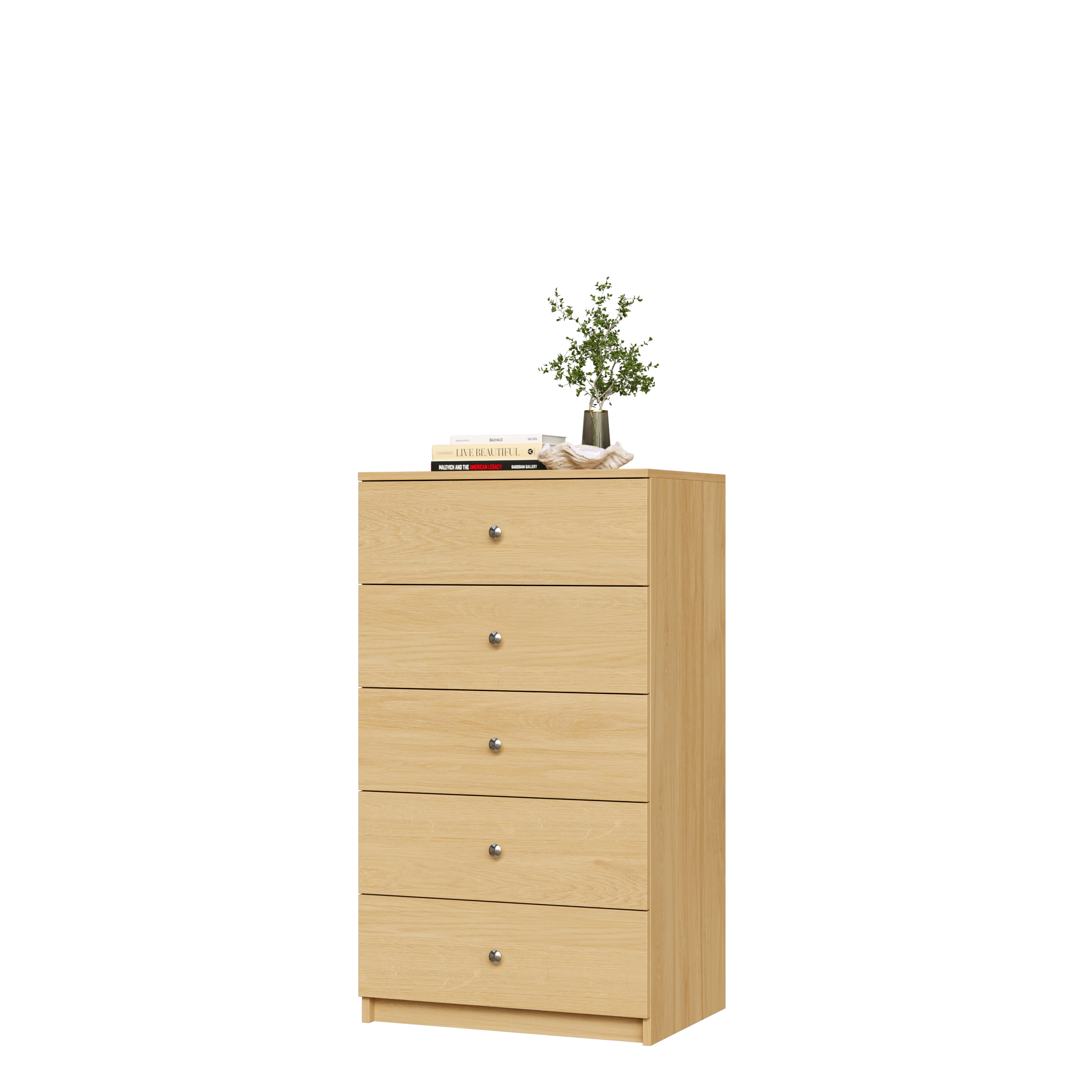5 Drawer Hutch Base - Image 9