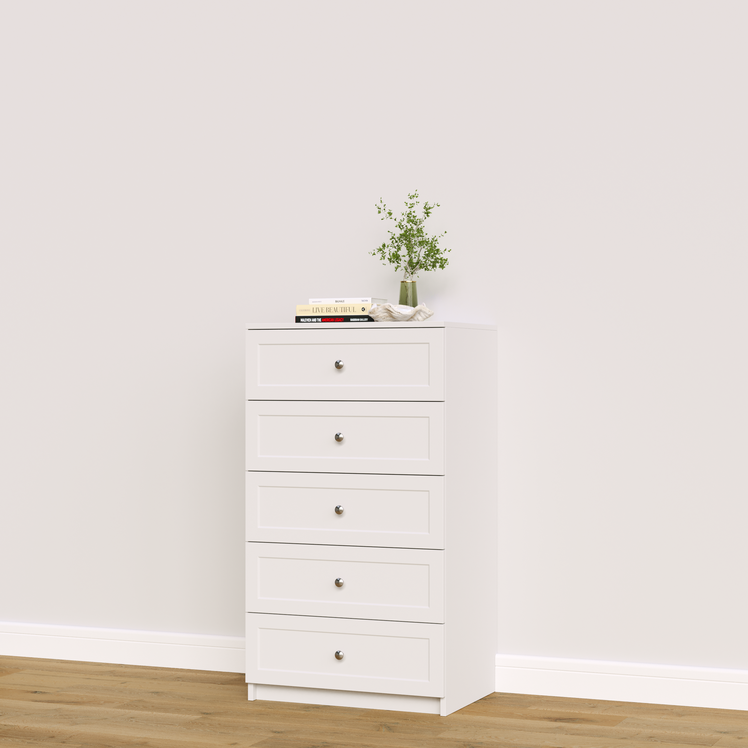 5 Drawer Hutch Base - Image 7