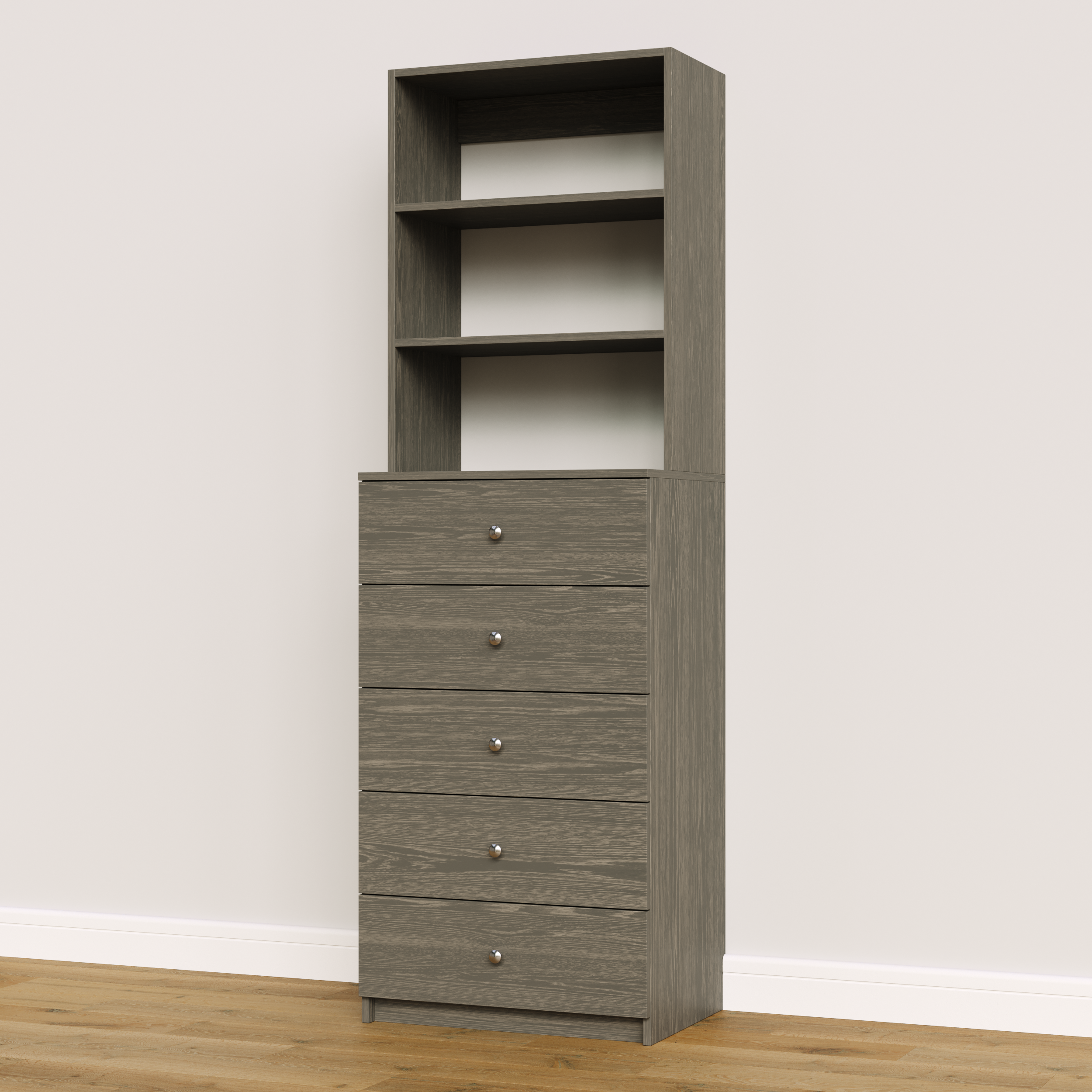 5 Drawer Hutch Tower - Image 16