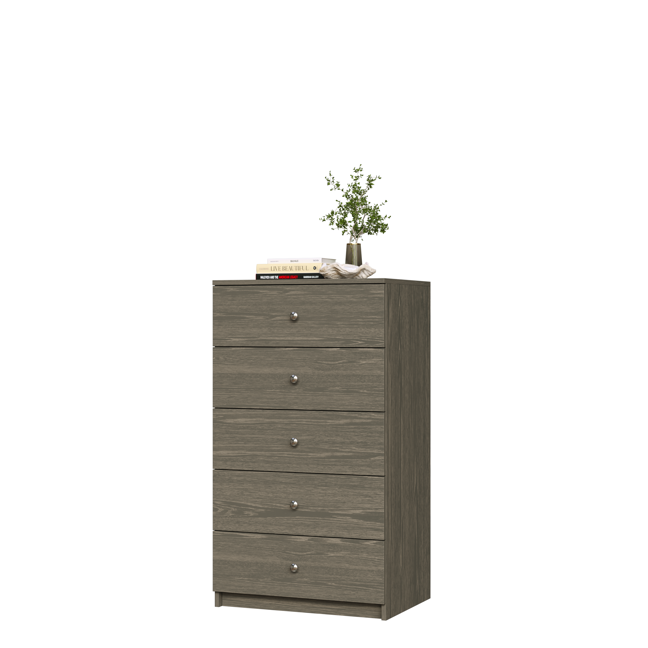 5 Drawer Hutch Base - Image 13