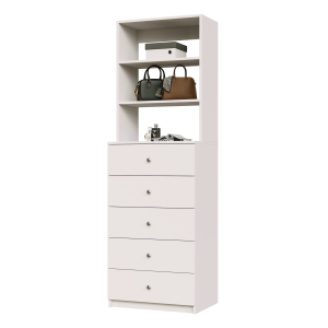 5 Drawer Hutch Tower